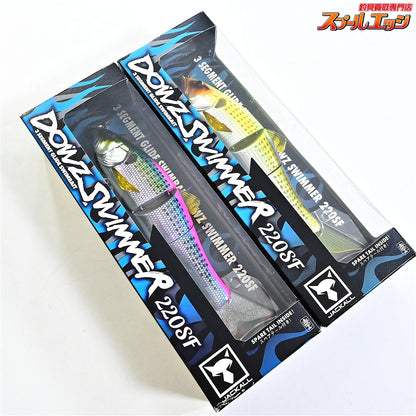 【ジャッカル】 ダウズスイマー 220SF スペアテール付 ソルト系カラー 4点セット JACKALL DOWS SWIMMER  海水用ルアー K_100