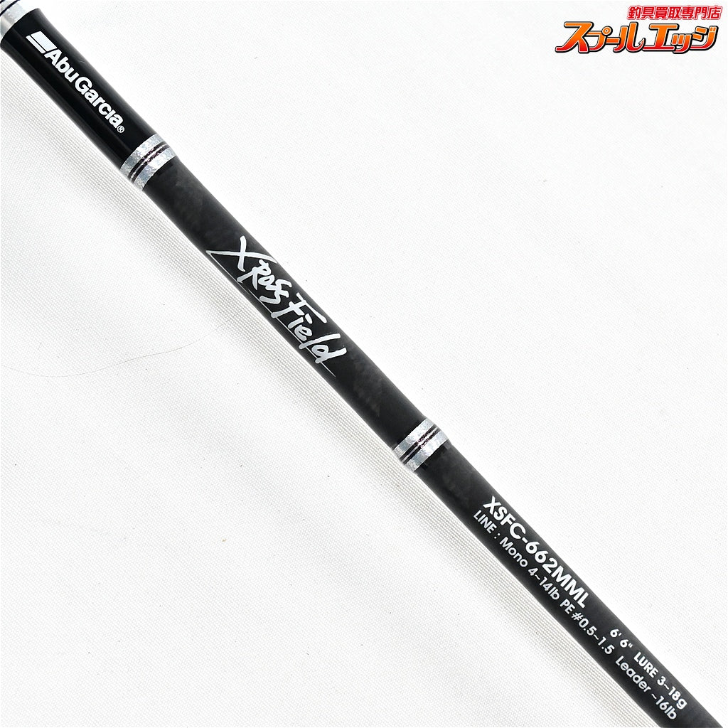 【アブガルシア】 24クロスフィールド XSFC-662MML Abu Garcia XROSSFIELD ブラックバス キジハタ シーバス K_144