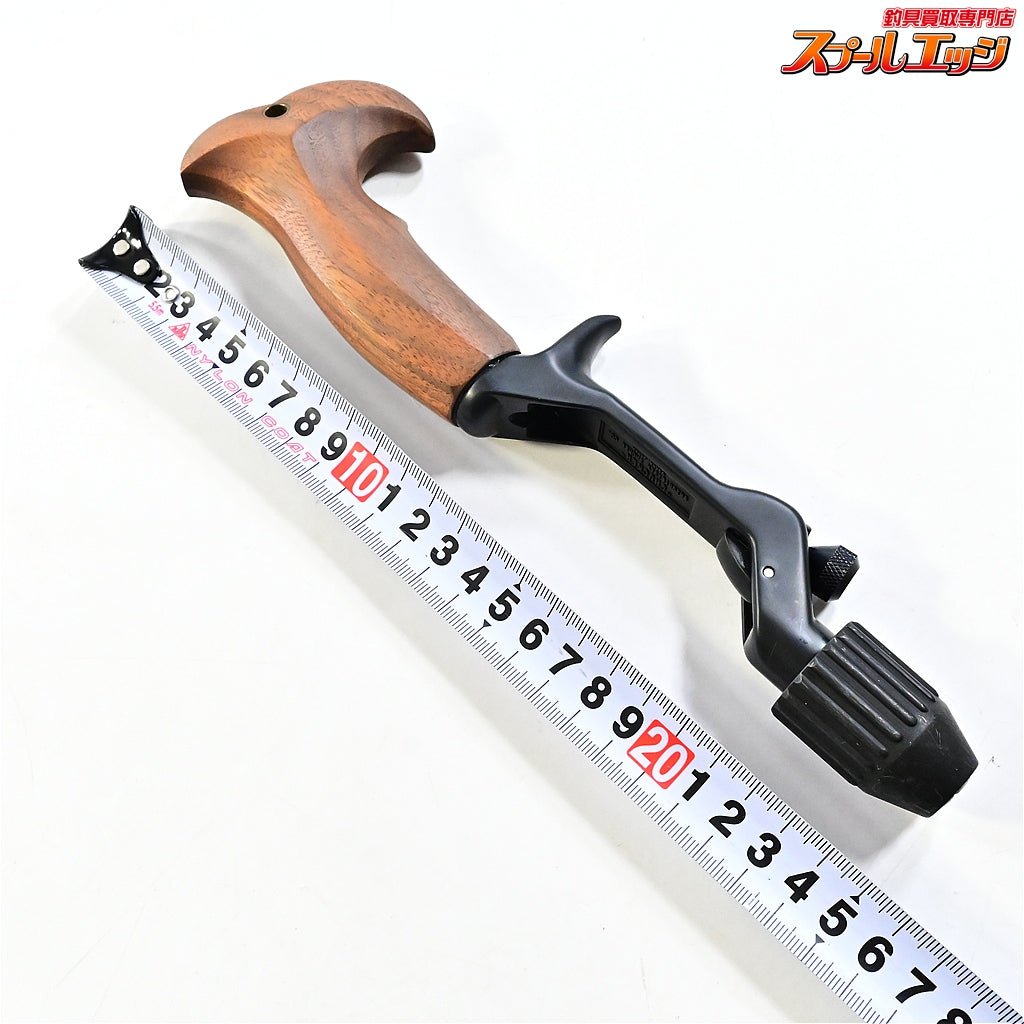 【ブライトリバー】 チャッカー&イーナンバープロダクツ フィッシュテールグリップ/サムレスト 110mm ロットNo.060装着 BRIGHT-LIVER CHUCKER E-No Products K_060