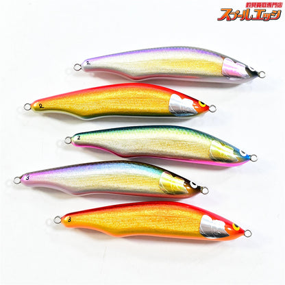 【ウッドリームxエムアイレ】 アルボル 90mm 5個セット プロト? 幻? 激レア? シークレットモデル? WoodreamxMAIRE Arbor 淡水用ルアー K_060