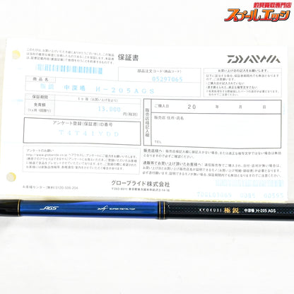 【ダイワ】 極鋭 中深場 H-205 AGS DAIWA KYOKUEI CHU-FUKABA キンメ クロムツ アカムツ K_152
