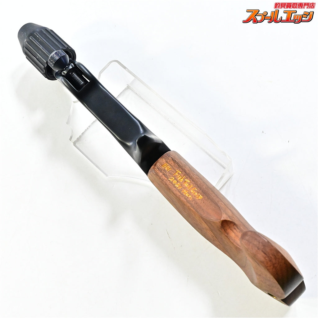 【ブライトリバー】 チャッカー&イーナンバープロダクツ フィッシュテールグリップ/サムレスト 110mm ロットNo.060装着 BRIGHT-LIVER CHUCKER E-No Products K_060