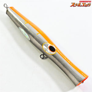 【貝田ルアー】 トランペット 200 アルミ オレンジブラック KAIDA-LURE shell shaping lures Trumpet 海水用ルアー K_060