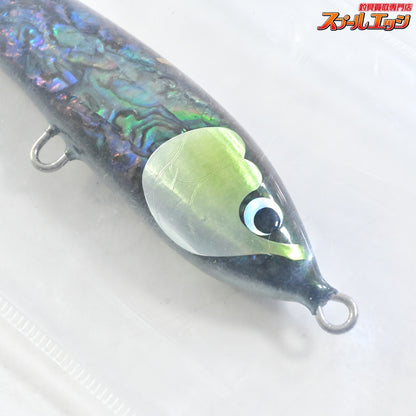 【ウッドリーム】 アキヤ 120S シンキング ブラックアワビ シェル貼り アバロン Woodream Akiya 海水用ルアー K_060