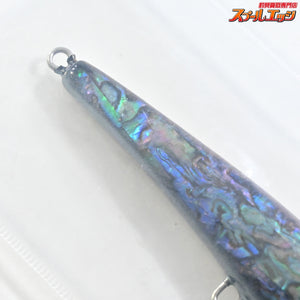 【ウッドリーム】 アキヤ 120S シンキング ブラックアワビ シェル貼り アバロン Woodream Akiya 海水用ルアー K_060