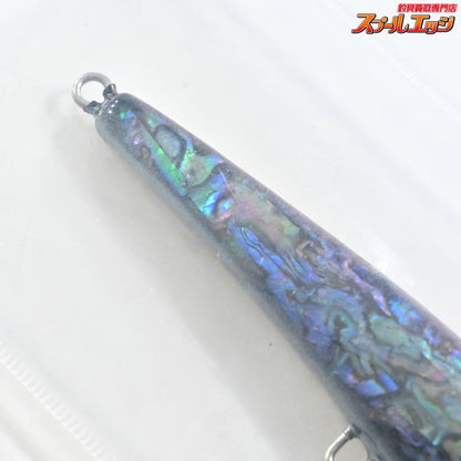 【ウッドリーム】 アキヤ 120S シンキング ブラックアワビ シェル貼り アバロン Woodream Akiya 海水用ルアー K_060