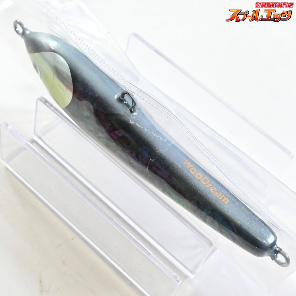【ウッドリーム】 アキヤ 120S シンキング ブラックアワビ シェル貼り アバロン Woodream Akiya 海水用ルアー K_060