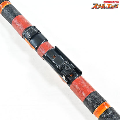 【竿かづ】 別誂作 石鯛竿 18.2尺 全長5.495cm 3本継 竹製和竿 SAOKAZU イシダイ K_258