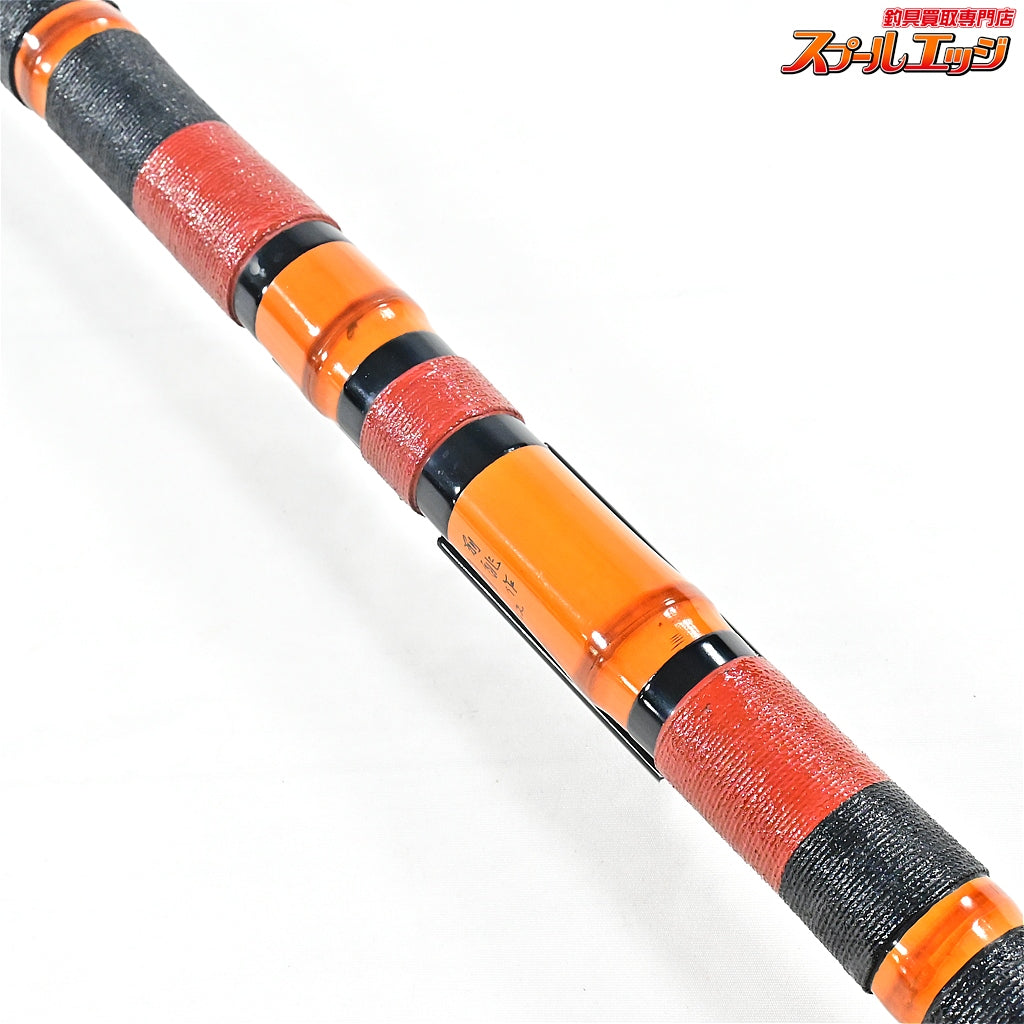 【竿かづ】 別誂作 石鯛竿 18.2尺 全長5.495cm 3本継 竹製和竿 SAOKAZU イシダイ K_258