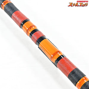 【竿かづ】 別誂作 石鯛竿 18.2尺 全長5.495cm 3本継 竹製和竿 SAOKAZU イシダイ K_258