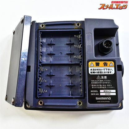 【シマノxフルノ】 09探見丸 CV-FISH アキュフィッシュ対応 電源ケーブル&固定クランプ付 SHIMANOxFURUNO TANKEN-MARU 魚探 K_060