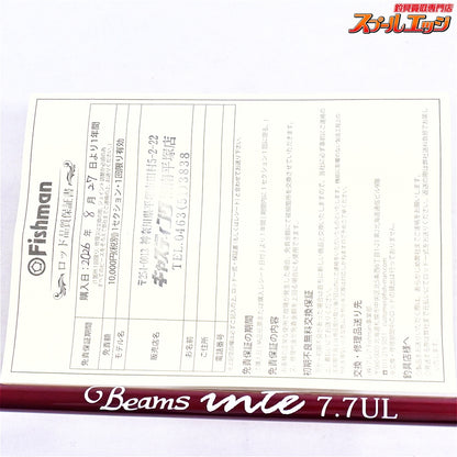 【フィッシュマン】 ビームス インテ 7.7UL 77UL Fishman Beams inte メバル アジ クロダイ K_138