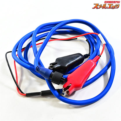 【シマノxフルノ】 09探見丸 CV-FISH アキュフィッシュ対応 電源ケーブル&固定クランプ付 SHIMANOxFURUNO TANKEN-MARU 魚探 K_060