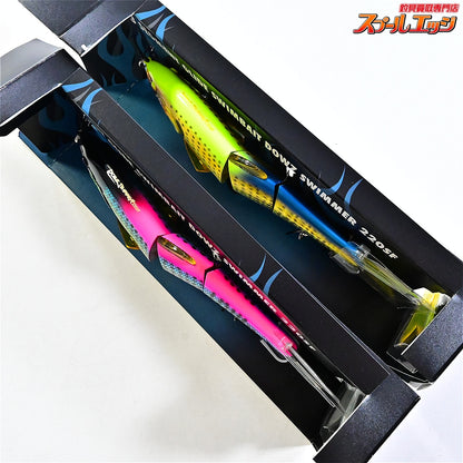 【ジャッカル】 ダウズスイマー 220SF スペアテール付 ソルト系カラー 4点セット JACKALL DOWS SWIMMER  海水用ルアー K_100