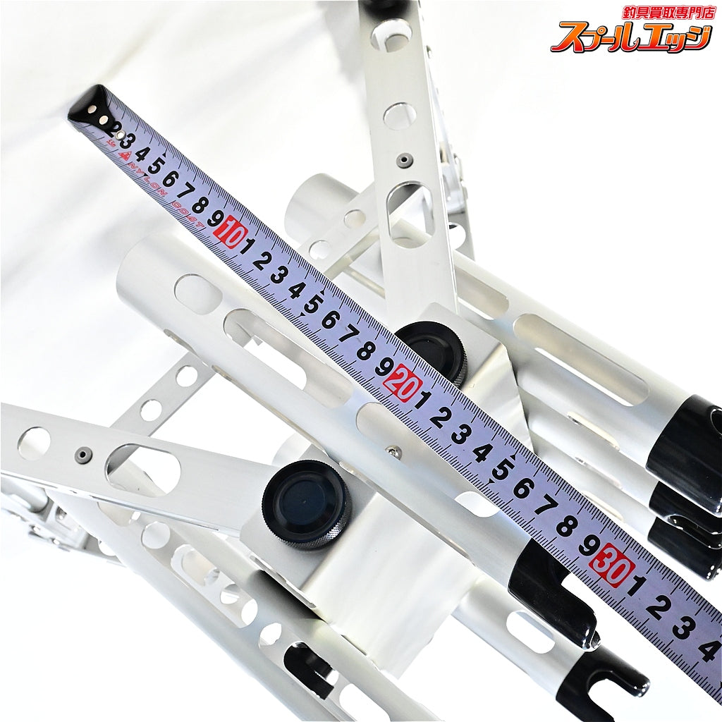 【ロデオクラフト】 スーパーカスタムロッドスタンド 7本仕様 シルバー アルミ製 角度調整 転倒防止機能搭載 Rodio-Craft SUPER CUSTOM ROD-STAND K_150