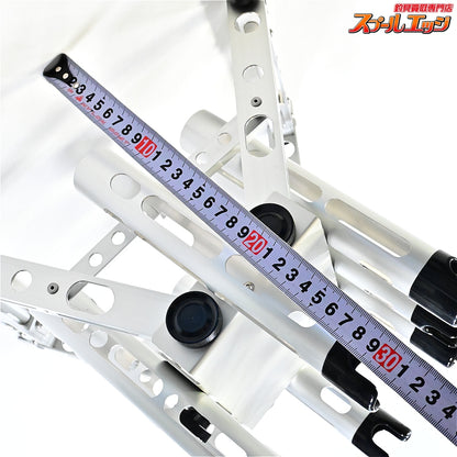 【ロデオクラフト】 スーパーカスタムロッドスタンド 7本仕様 シルバー アルミ製 角度調整 転倒防止機能搭載 Rodio-Craft SUPER CUSTOM ROD-STAND K_150