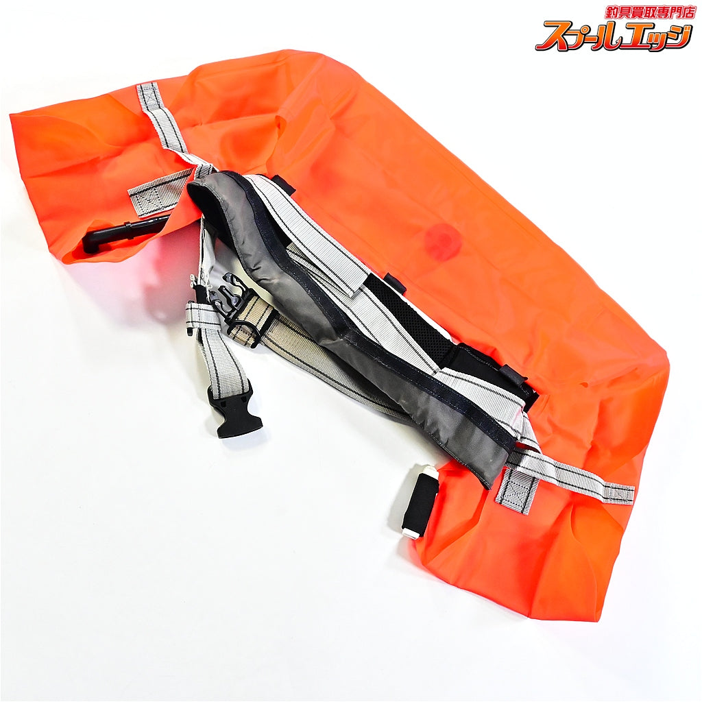 【シマノ】 ラフトエアジャケット VF-052K サイズフリー グレー 桜マーク有 2022年1月製造分 ウエストタイプ 膨張式救命具 ライフジャケット SHIMANO K_060