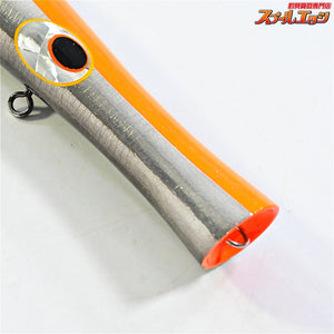 【貝田ルアー】 トランペット 200 アルミ オレンジブラック KAIDA-LURE shell shaping lures Trumpet 海水用ルアー K_060