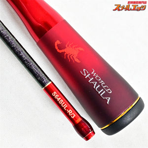 【シマノ】 24ワールドシャウラ テクニカルエディション S64SUL-R/3 SHIMANO WORLD SHAULA ニジマス ブラックバス アオリイカ K_127