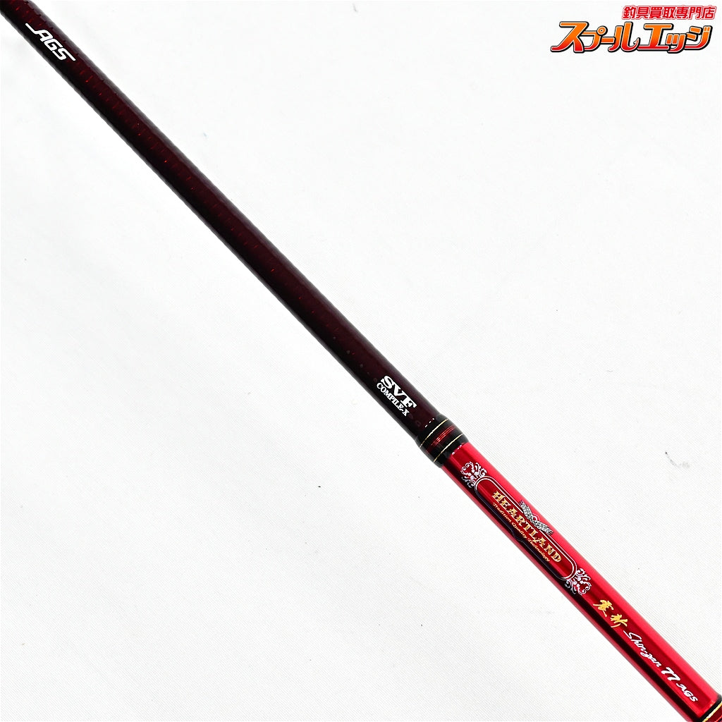 【ダイワ】 17ハートランド HL 772MFS-SV AGS17 震斬77 DAIWA HEARTLAND Shin-zan ブラックバス K_162