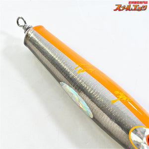 【貝田ルアー】 トランペット 200 アルミ オレンジブラック KAIDA-LURE shell shaping lures Trumpet 海水用ルアー K_060