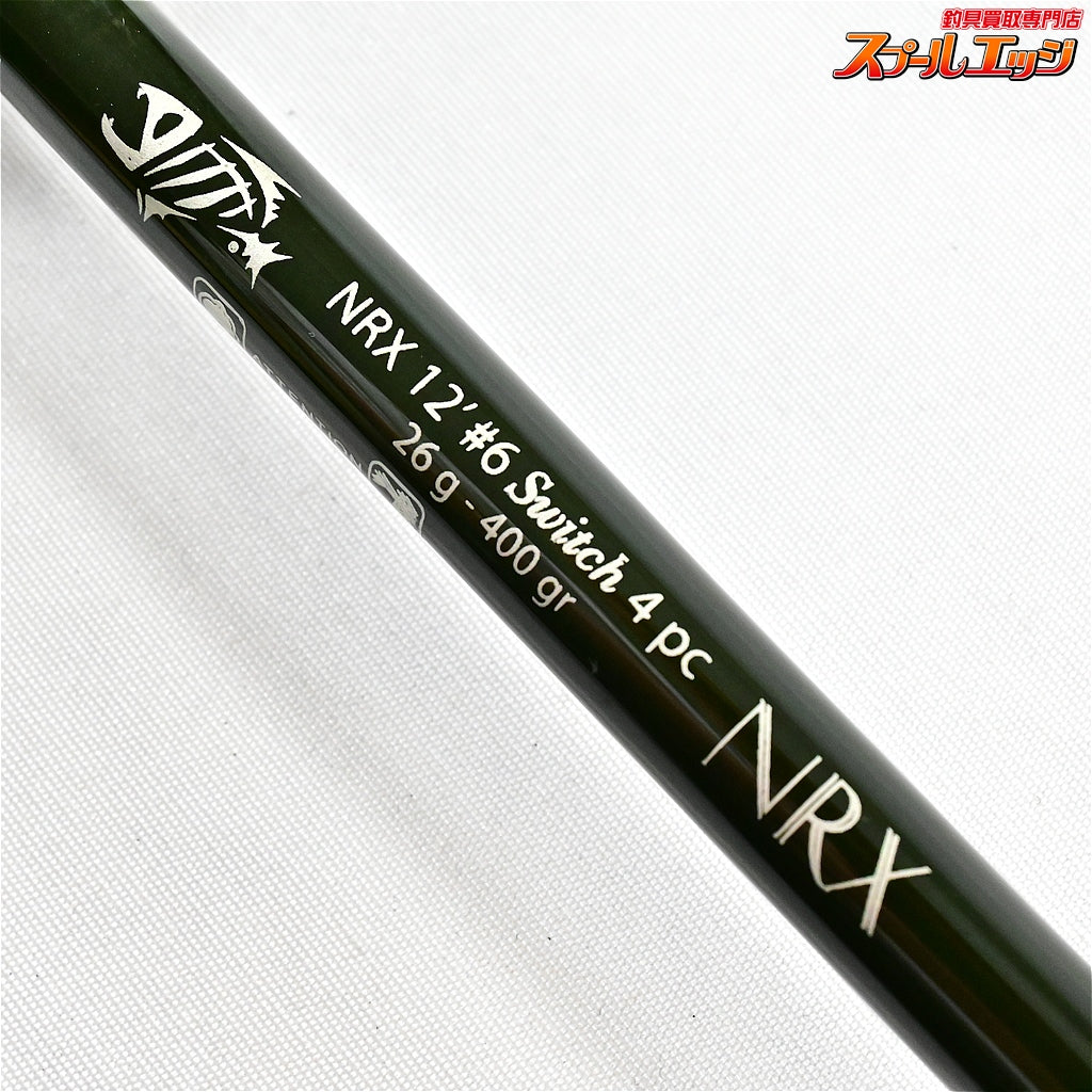 【Gルーミス】 NRX 12ft #6 1264 スイッチ 4ピース フライロッド G.Loomis NRX 6wt 4pc Switch Rod ヤマメ イワナ ニジマス K_142