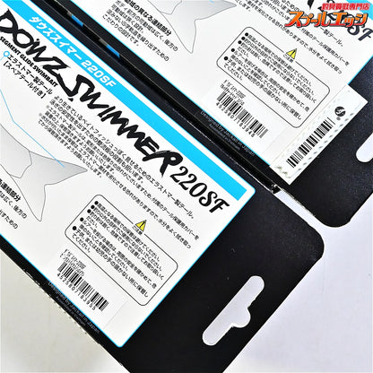 【ジャッカル】 ダウズスイマー 220SF スペアテール付 ソルト系カラー 4点セット JACKALL DOWS SWIMMER  海水用ルアー K_100