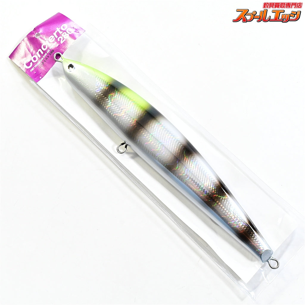 【フィッシュトリッパーズヴィレッジxSOHO】 コンチェルト 280 143g Fish-Trippers-VillagexSOHO Concierto 海水用ルアー K_080