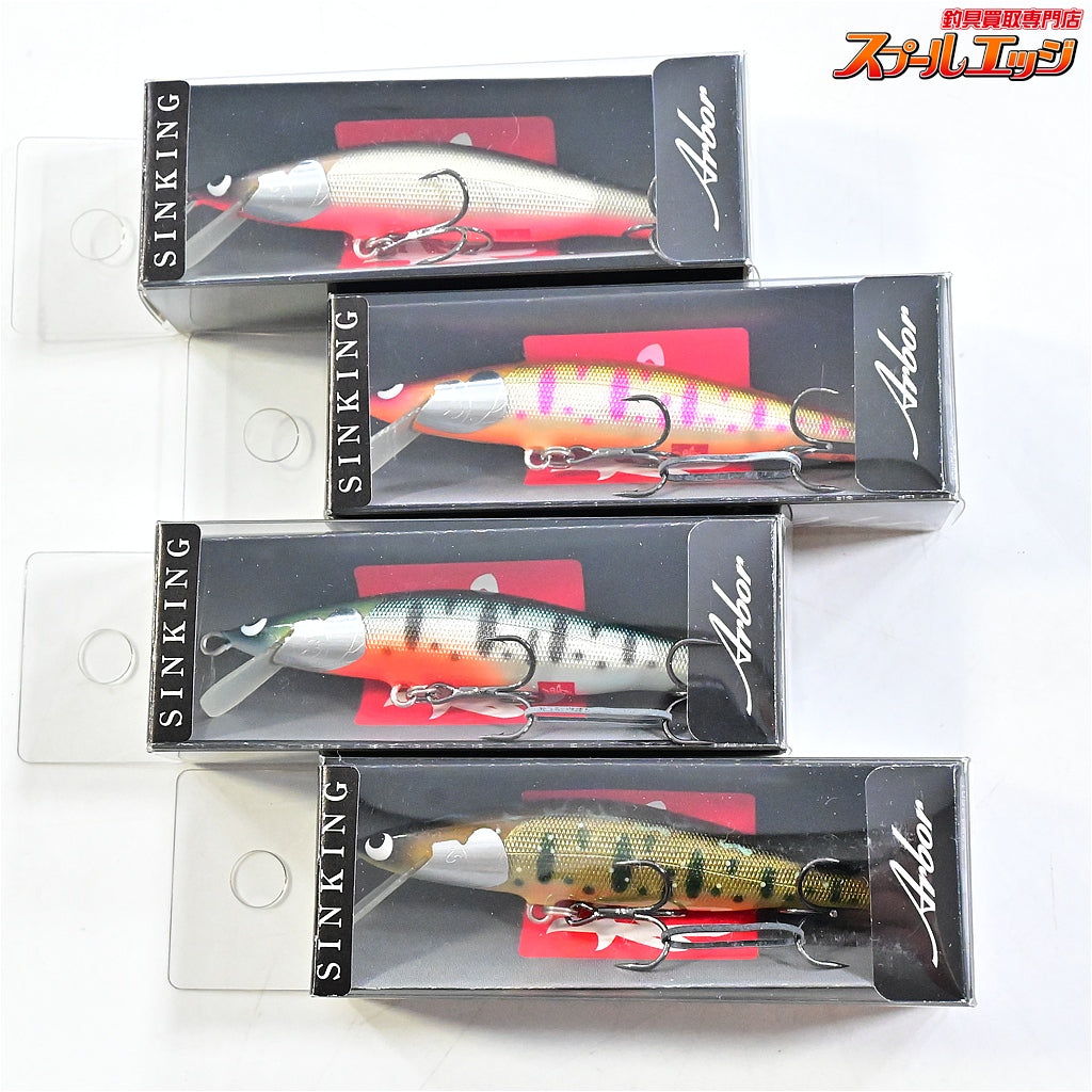 【ウッドリームxエムアイレ】 アルボル 70S シンキング 70mm 8.0g 4個セット WoodreamxMAIRE Arbor 淡水用ルアー K_060