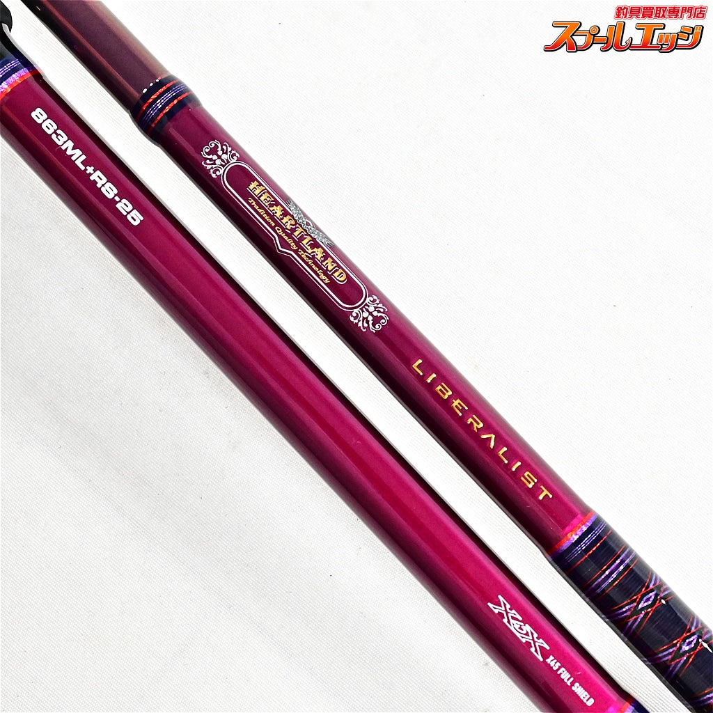 【ダイワ】 25ハートランド リベラリスト HL LL 863ML+RS-25 DAIWA HEARTLAND LIBERALIST ブラックバス シーバス キジハタ K_160