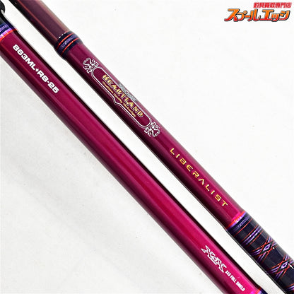 【ダイワ】 25ハートランド リベラリスト HL LL 863ML+RS-25 DAIWA HEARTLAND LIBERALIST ブラックバス シーバス キジハタ K_160