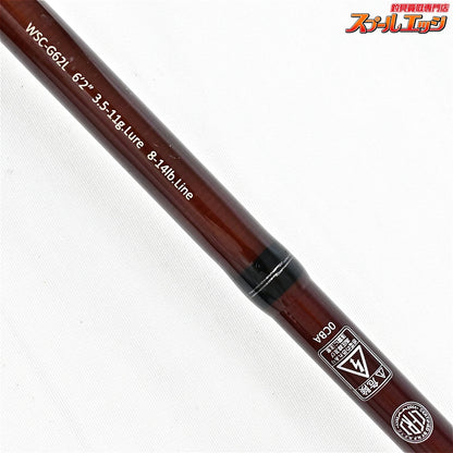 【レジットデザイン】 ワイルドサイド WSC-G62L LEGIT-DESIGN WILDSIDE ブラックバス K_230