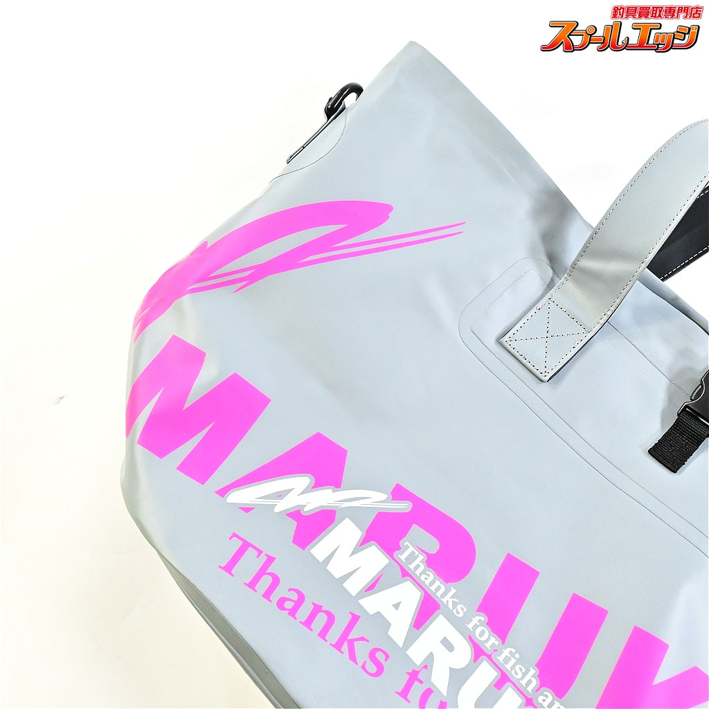 【マルキュー】 ドライトートバッグ MQ-01 グレー/ピンク サイズL MARUKYUモデル MARUKYU K_120