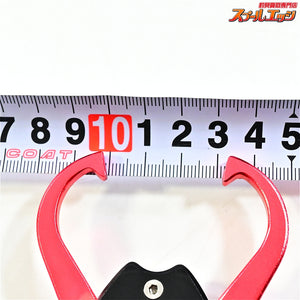 【カハラジャパン】 KJリップグリップ 谷山商事オリジナルカラー ブラック/レッド フィッシュグリップ KAHARA K_060