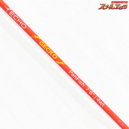 【エコー】 ゲッコー パンフィッシュ 7.6ft 7'6 4wt ECHO GECKO PanFish ヤマメ イワナ K_108