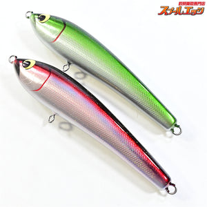 【ウッドリーム】 アキヤ 200 グリーンバックラメ&ワインバックラメ 2個セット Woodream Akiya 海水用ルアー K_060