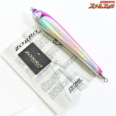 【CBONE】 シービーワン ゾロ 240 ピンク CBONE ZORRO 海水用ルアー K_060