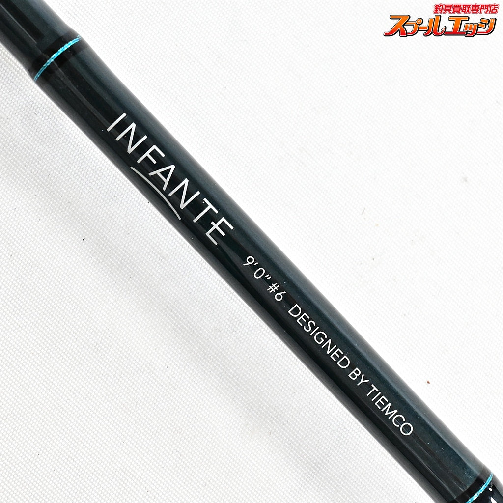 【ティムコ】 ユーフレックス インファンテ 9.0ft 9'0 #6 906-4 ウッド Tiemco EUFLEX INFANTE ヤマメ イワナ K_120
