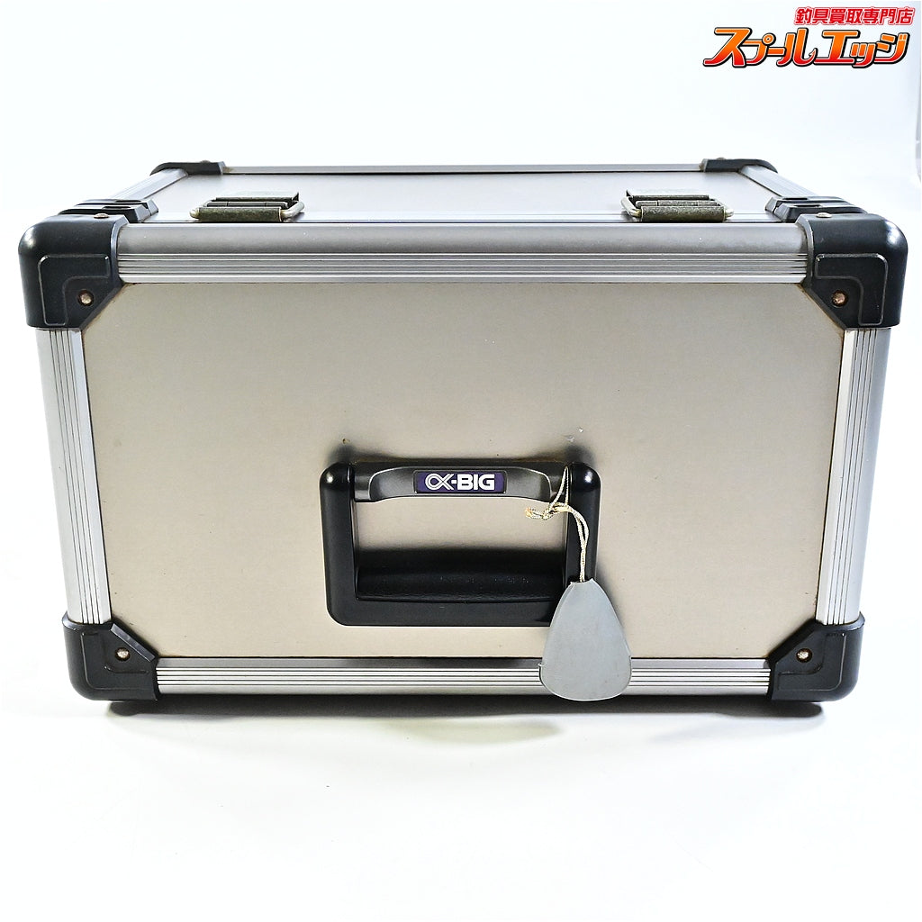 【アルファビッグ】 ジュラルミン製モノボックス 外寸38x23x27cm 廃版激レア α-BIG K_130