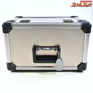 【アルファビッグ】 ジュラルミン製モノボックス 外寸38x23x27cm 廃版激レア α-BIG K_130