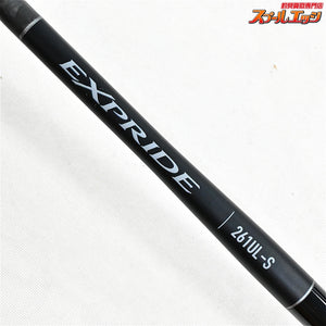 【シマノ】 24エクスプライド 261UL-S SHIMANO EXPRIDE ブラックバス K_203