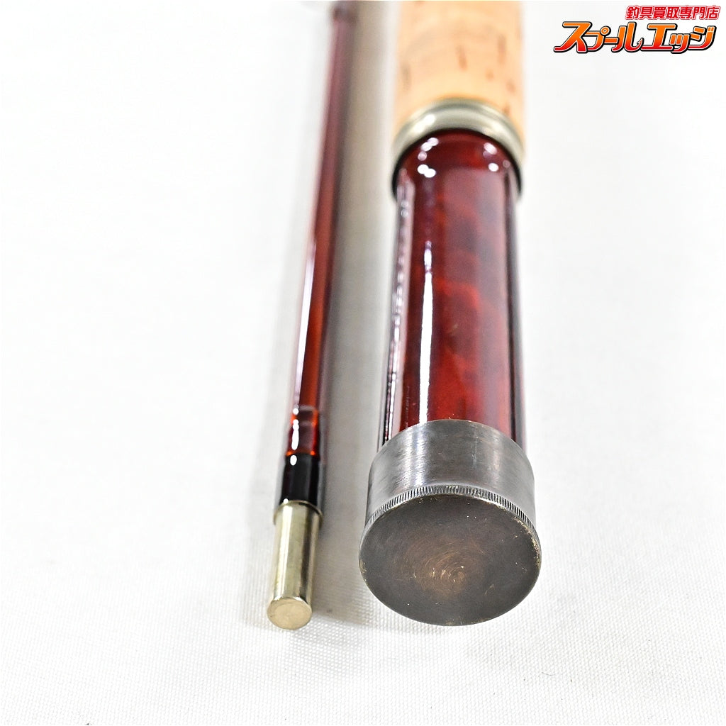【川連】 漆塗竹竿 バンブーロッド 793 7.9ft #3 2P 渋谷直人 Kawatsura Bamboo Rod ヤマメ イワナ アマゴ K_168