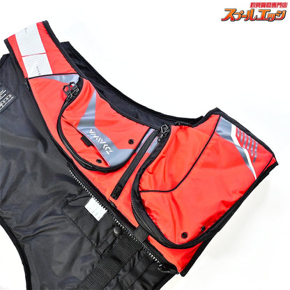 【ダイワ】 フローティングベスト DF-3420 レッド サイズサジアXL 2022年9月製造 桜マーク有 ケース付 DAIWA ライフジャケット K_100