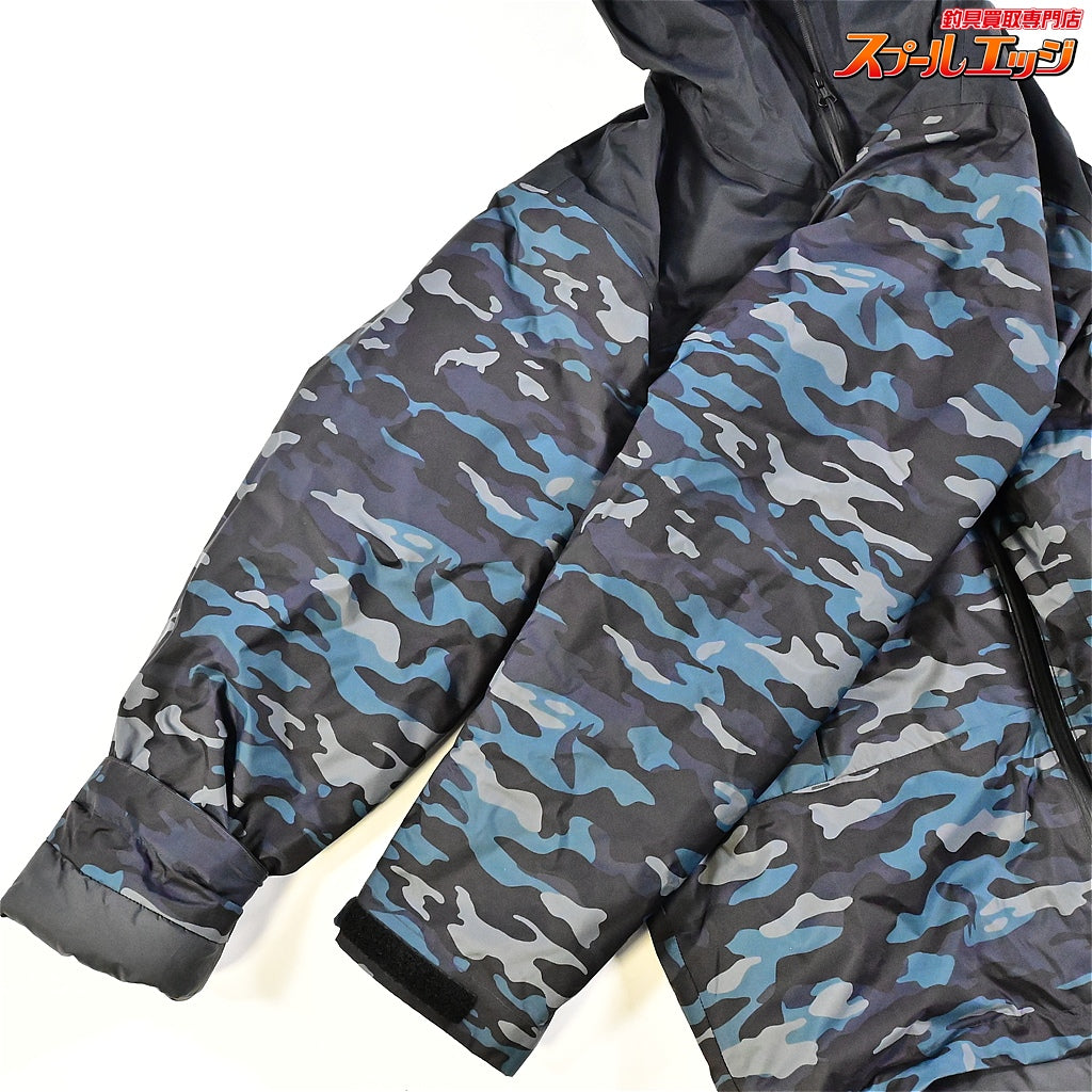 【シマノ】 ベーシックインサレーション レインスーツ01 RB-057X 上下セット ブラックマルチカモ サイズアジアM SHIMANO K_080