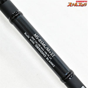 【デジーノxルアーアング浜】 モーメント MS-85ML/M +ST DESIGNOxLUREangle-HAMA MOMENT ブラックバス K_177