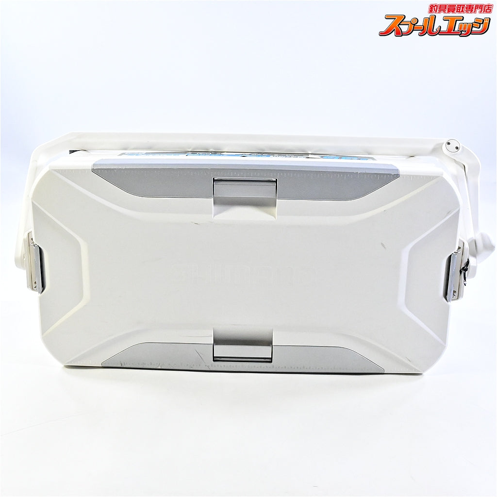【シマノ】 スペーザ リミテッド 350 NS-C35U 35L キャスター付 ピュアホワイト SHIMANO SPAZA LIMITED クーラーボックス  K_188