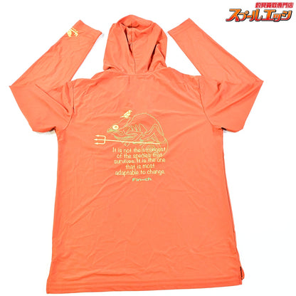 【フィンチ】 マルチェナ シルキークールドライ 銀朱色 サイズXL Fin-ch Marchena silkycooldry K_060