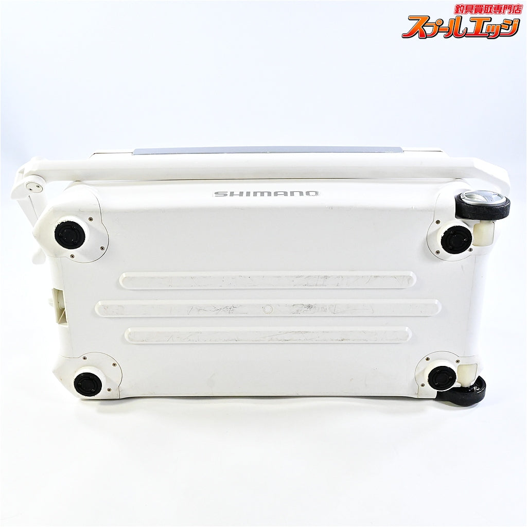 【シマノ】 スペーザ リミテッド 350 NS-C35U 35L キャスター付 ピュアホワイト SHIMANO SPAZA LIMITED クーラーボックス  K_188