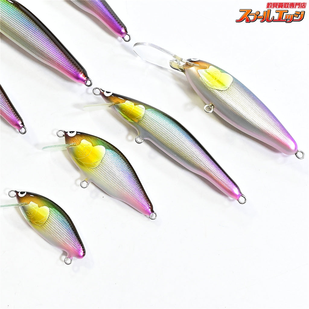 【ウッドリームxエムアイレ】 アルボル 正影ワカサギフルコンプリート 12個セット WoodreamxMAIRE Arbor 淡水用ルアー K_060