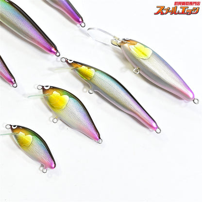 【ウッドリームxエムアイレ】 アルボル 正影ワカサギフルコンプリート 12個セット WoodreamxMAIRE Arbor 淡水用ルアー K_060